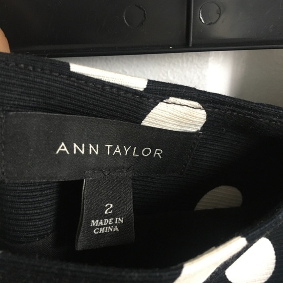 Ann Taylor Polka Dot Skirt - Picture 3 of 3